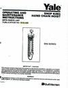 YaleSHA680 Manual